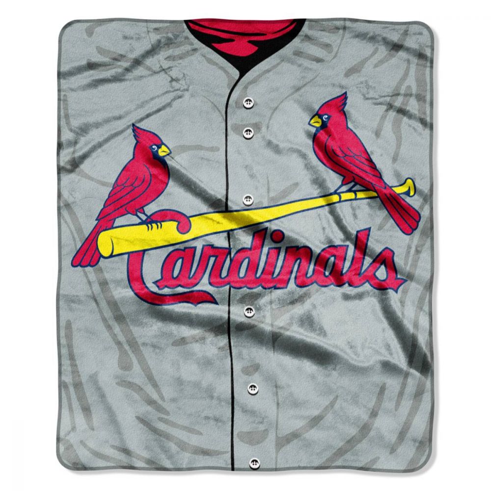 ST. LOUIS CARDINALS SIGNATURE 50"X60" RASCHEL THROW BLANKET