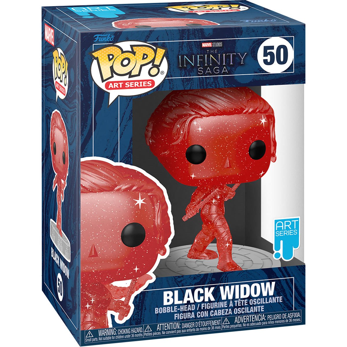 THE INFINITY SAGA: BLACK WIDOW ARTIST SERIES FUNKO POP VINYL