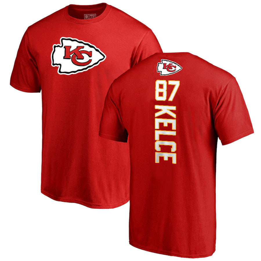 CAMISETA CON NÚMERO DE NOMBRE DE PLAYMAKER PARA HOMBRE DE TRAVIS KELCE