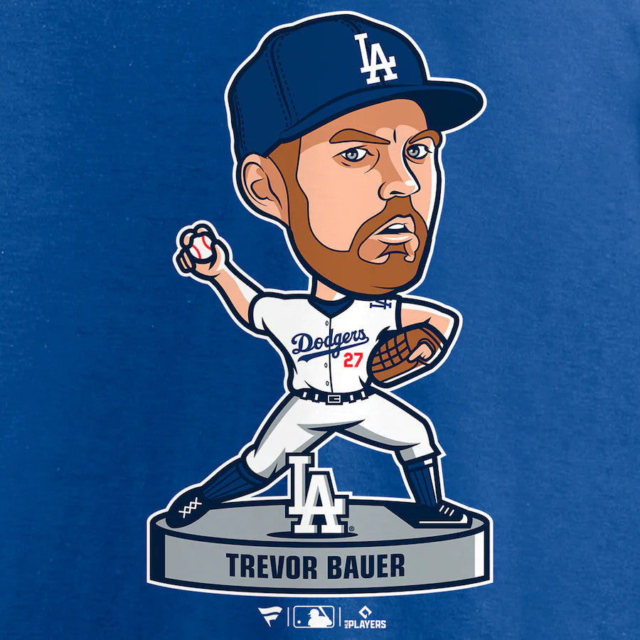 TREVOR BAUER MEN'S BOBBLE HEAD T-SHIRT