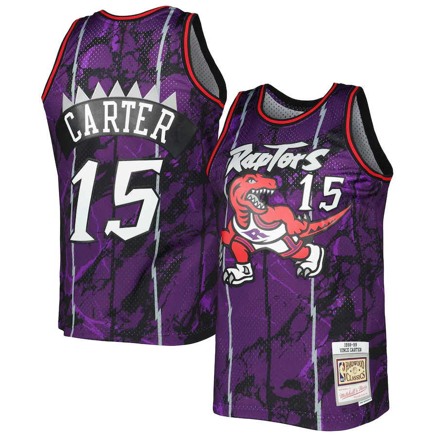 VINCE CARTER TORONTO RAPTORS MITCHELL & NESS SWINGMAN JERSEY VINCE CARTER TORONTO RAPTORS MITCHELL & NESS SWINGMAN JERSEY
