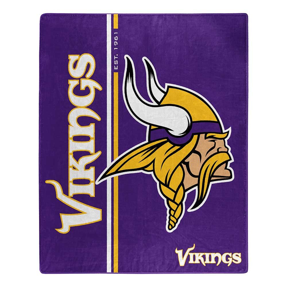 MINNESOTA VIKINGS SIGNATURE 50"X60" RASCHEL THROW BLANKET