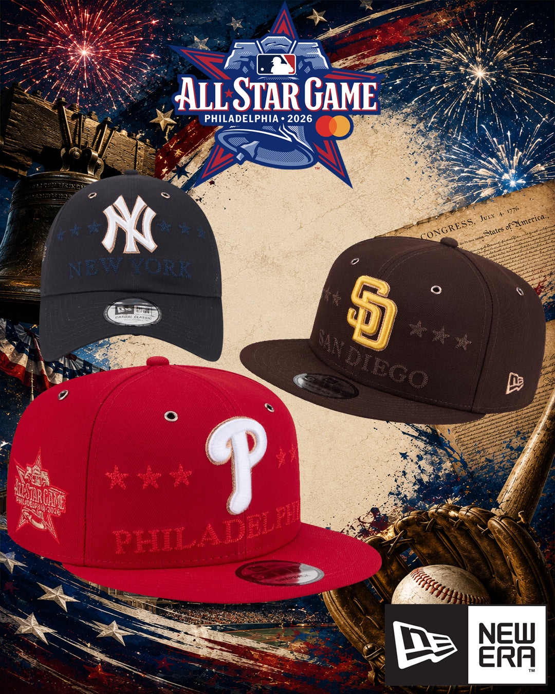 2026 MLB All-Star Game Headwear Collection by New Era