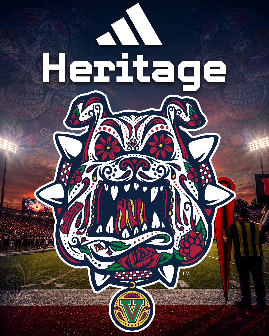 Fresno State Bulldogs Adidas Heritage Collection