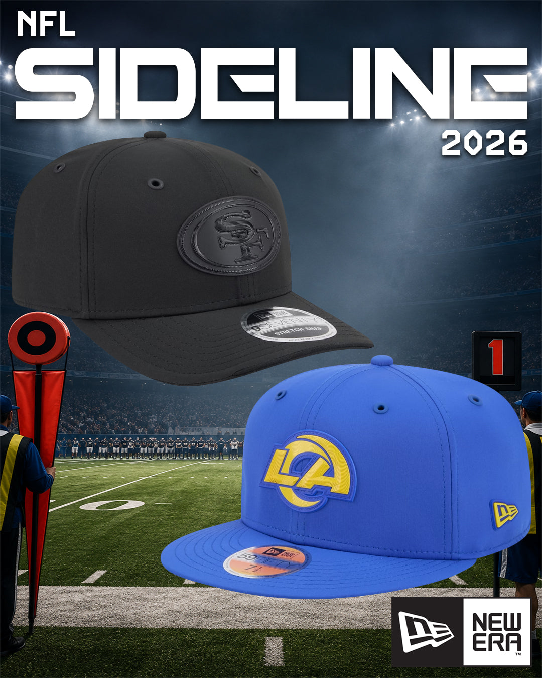 2026 NFL Sideline Collection by New Era