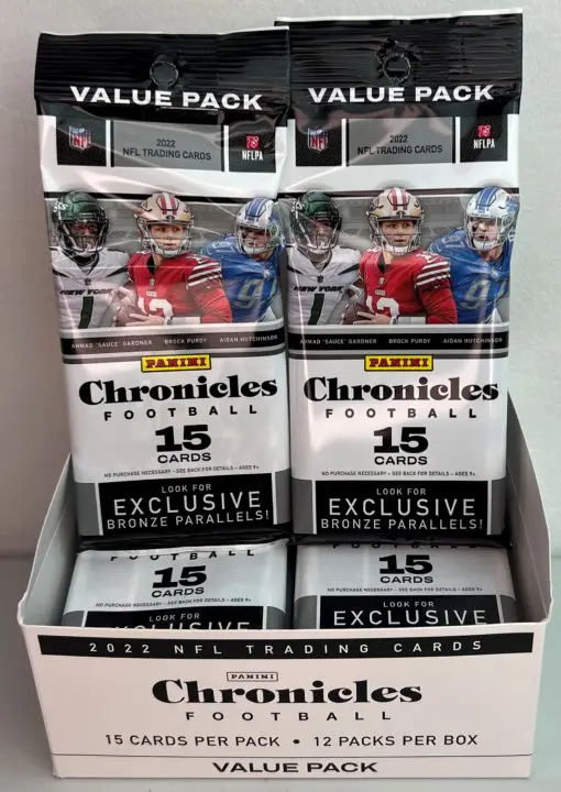 Nfl Fan Pack 2022 NFL PANINI CHRONICLES FAT PACK – JR'S SPORTS