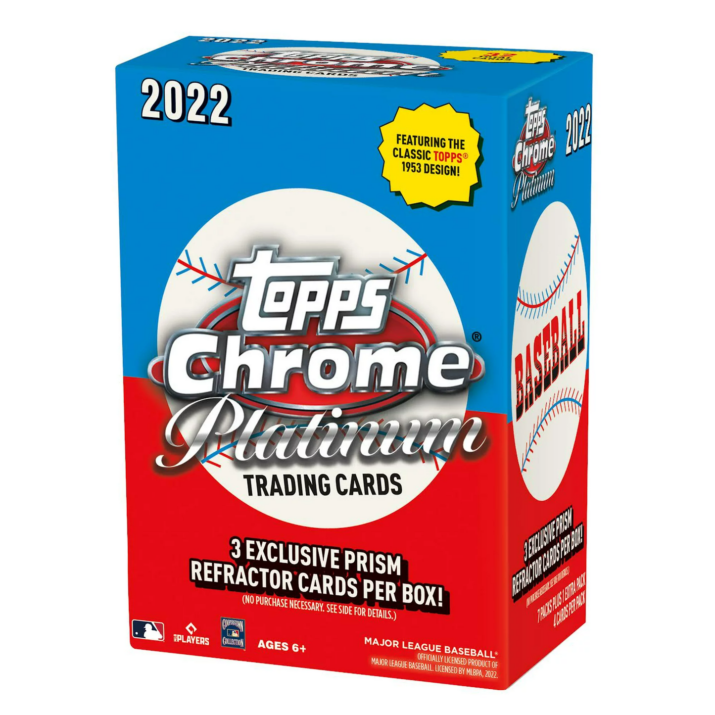 2022 TOPPS PLATINUM CHROME ANNIVERSARY BASEBALL BLASTER BOX