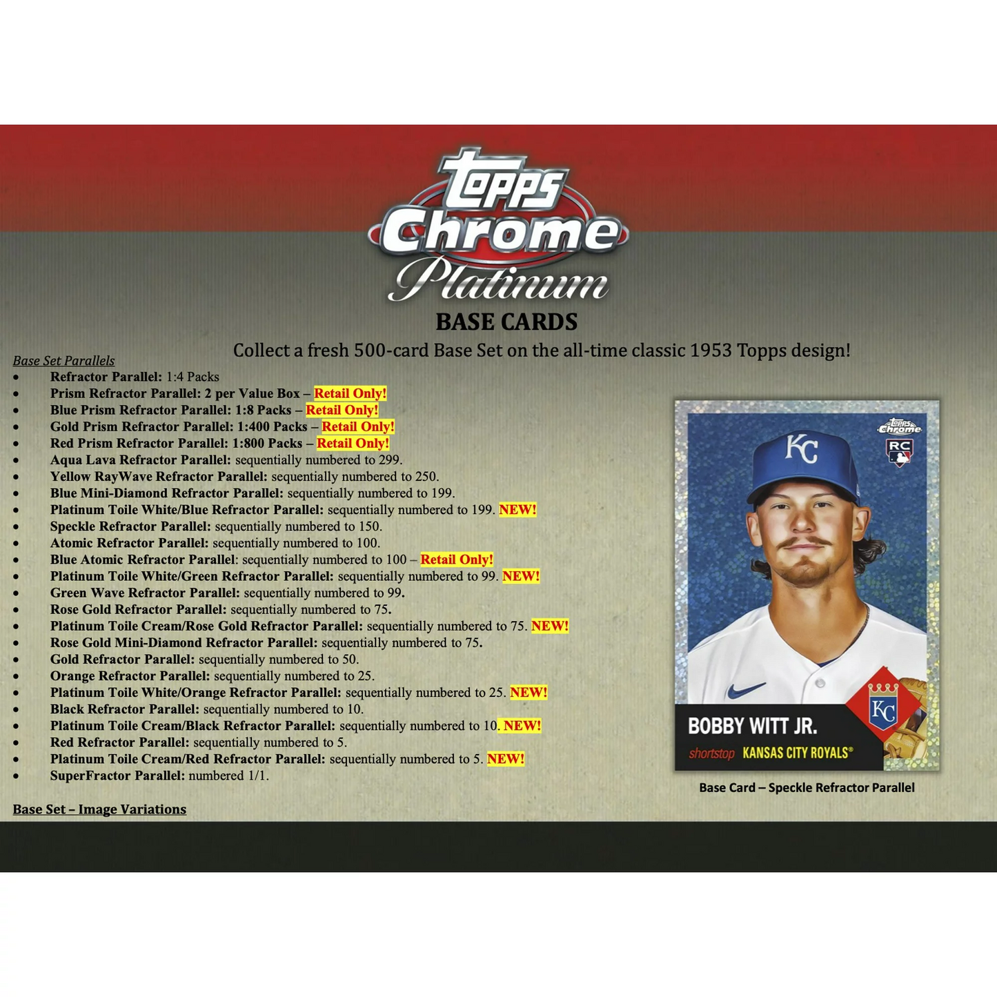 CAJA BLASTER DE BÉISBOL ANIVERSARIO CROMADA PLATINO TOPPS 2022 