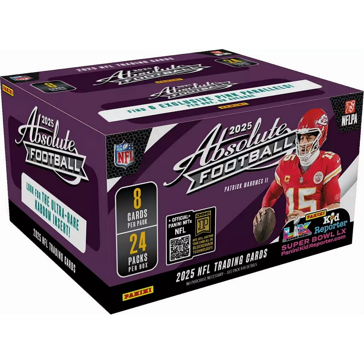 2025 NFL PANINI ABSOLUTE FOOTBALL TRADING CARD RETAIL BOX