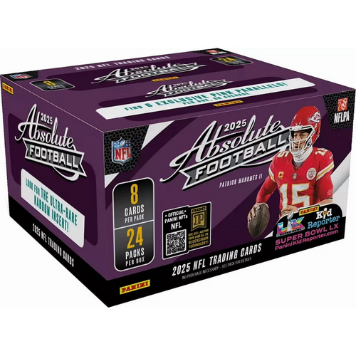 2025 NFL PANINI ABSOLUTE FOOTBALL TRADING CARD RETAIL BOX