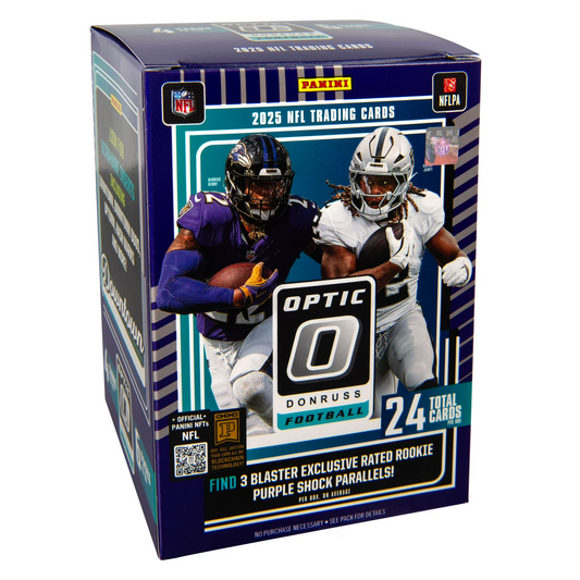2025 NFL PANINI DONRUSS OPTIC FOOTBALL TRADING CARD BLASTER BOX