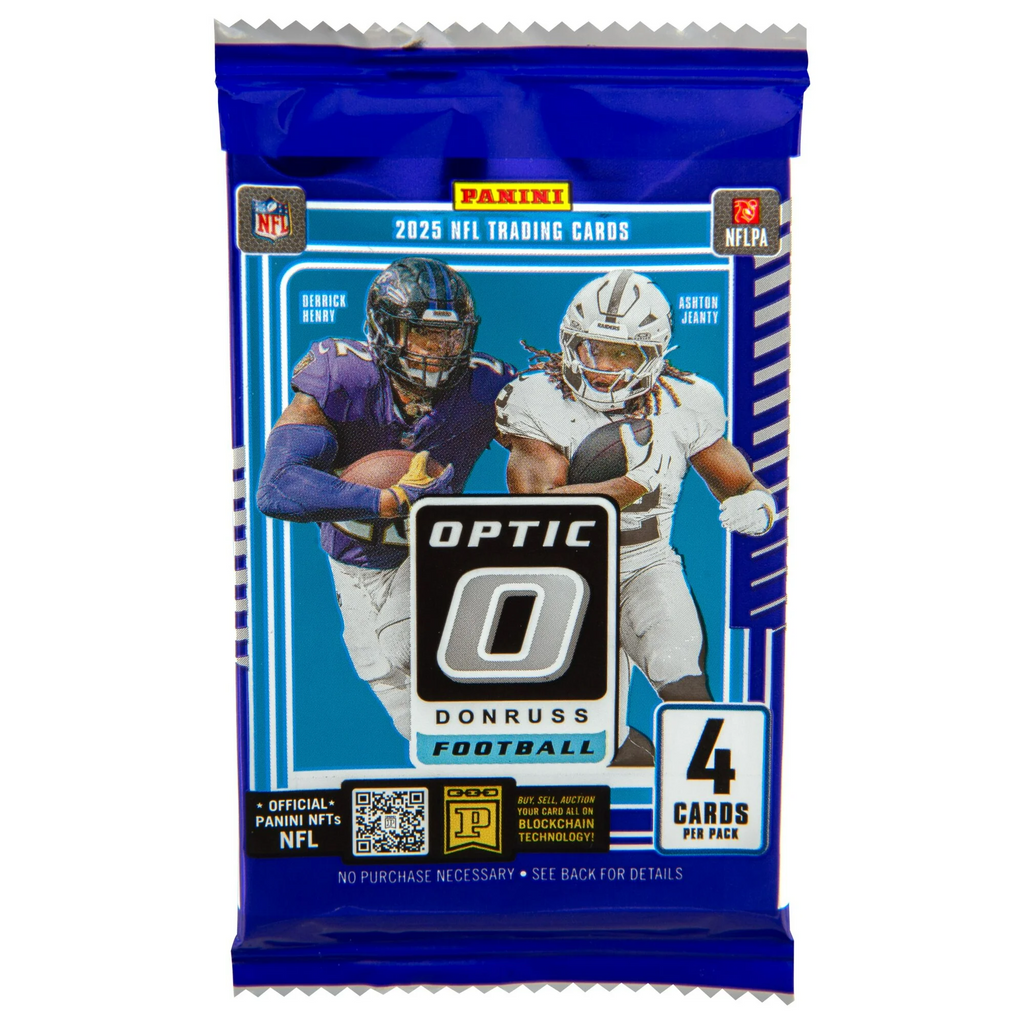 2025 NFL PANINI DONRUSS OPTIC FOOTBALL TRADING CARD BLASTER BOX