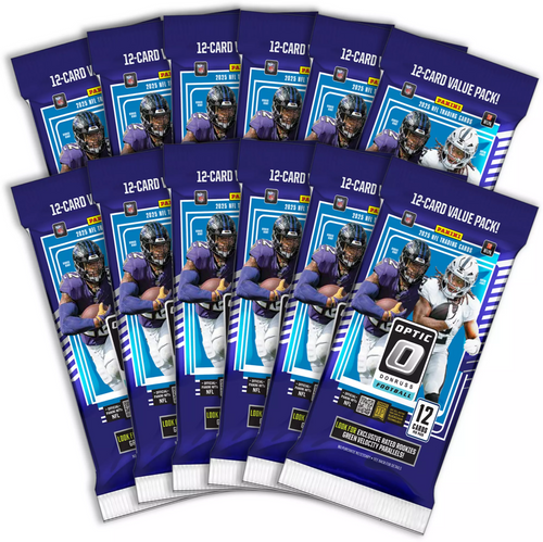 2025 NFL PANINI DONRUSS OPTIC FOOTBALL TRADING CARD FAT PACK BOX
