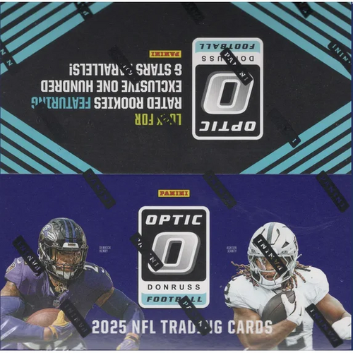 2025 NFL PANINI DONRUSS OPTIC FOOTBALL TRADING CARD RETAIL BOX
