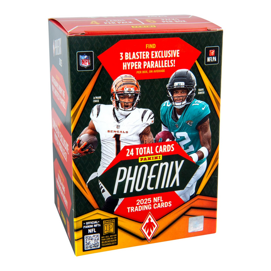 2025 NFL PANINI PHOENIX FOOTBALL TRADING CARD BLASTER BOX