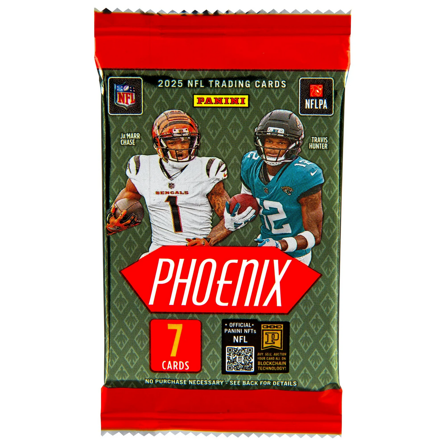 2025 NFL PANINI PHOENIX FOOTBALL TRADING CARD MEGA BOX