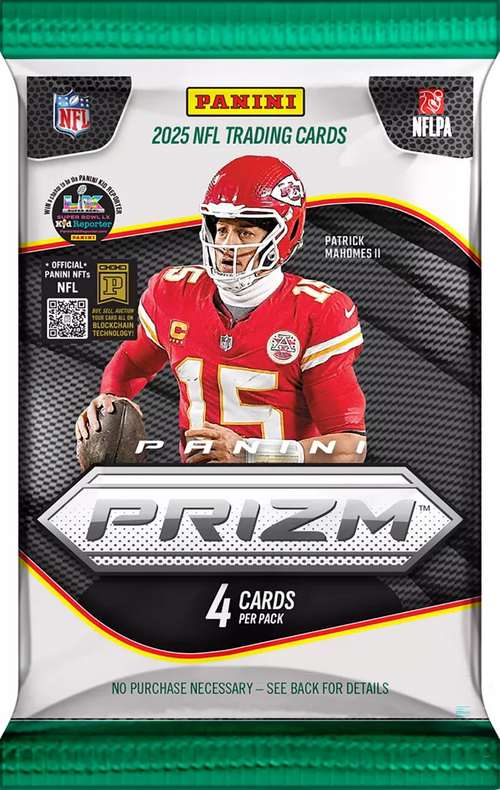 2025 NFL PANINI PRIZM FOOTBALL TRADING CARD BLASTER BOX