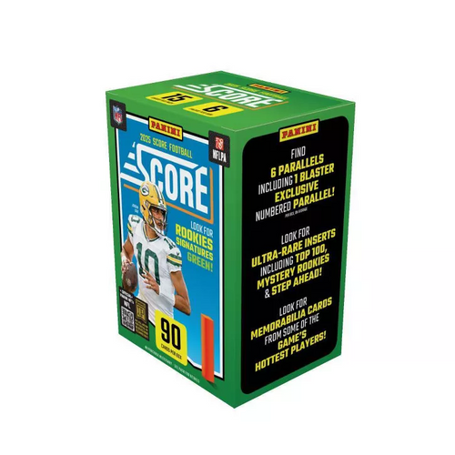 2025 NFL PANINI SCORE FOOTBALL TRADING CARD BLASTER BOX