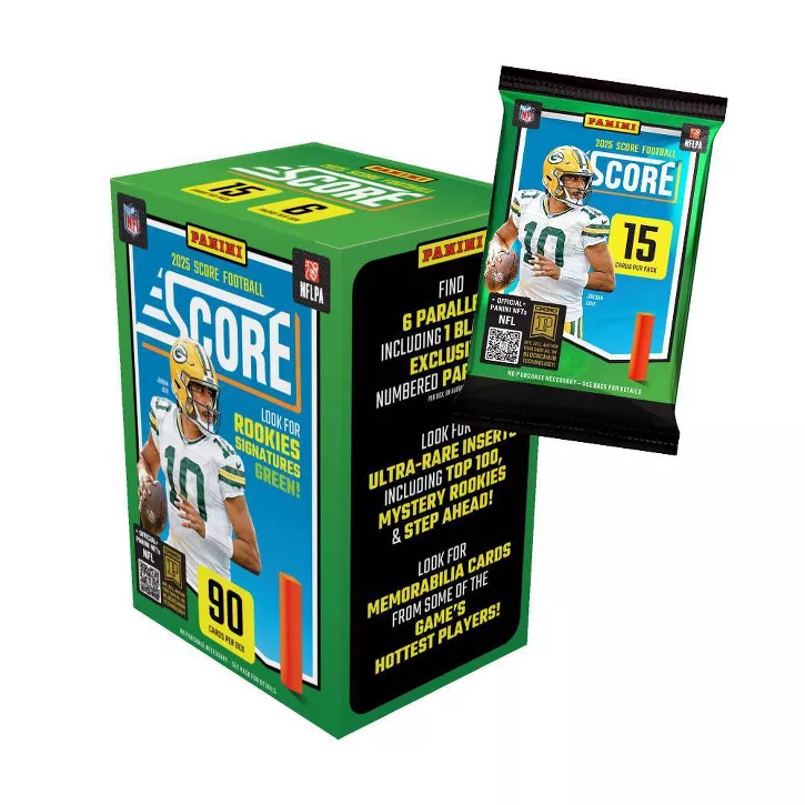 2025 NFL PANINI SCORE FOOTBALL TRADING CARD BLASTER BOX