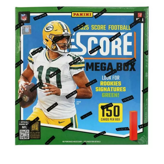 2025 NFL PANINI SCORE FOOTBALL TRADING CARD MEGA BOX