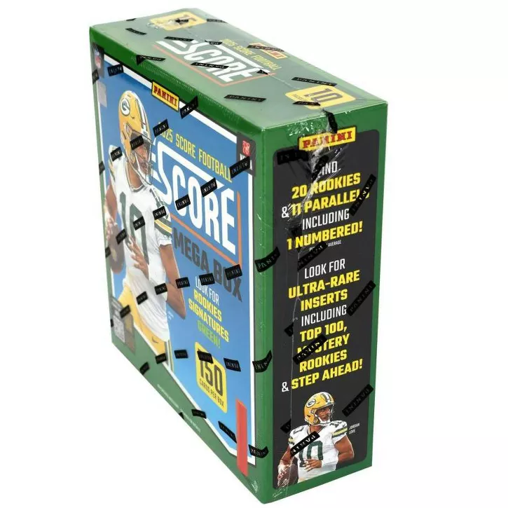 2025 NFL PANINI SCORE FOOTBALL TRADING CARD MEGA BOX