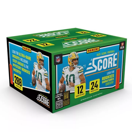 2025 NFL PANINI SCORE FOOTBALL TRADING CARD RETAIL BOX
