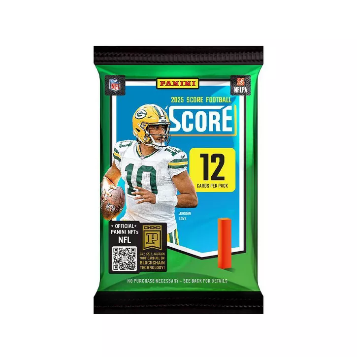 2025 NFL PANINI SCORE FOOTBALL TRADING CARD RETAIL BOX
