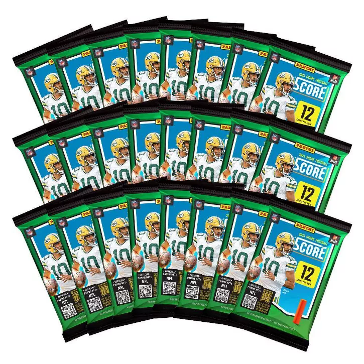 2025 NFL PANINI SCORE FOOTBALL TRADING CARD RETAIL BOX