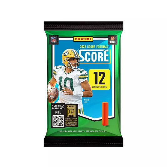 2025 NFL PANINI SCORE FOOTBALL TRADING CARD RETAIL PACK