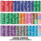 2026 NFL FANTASY FOOTBALL DRAFT BOARD KIT - HOF