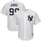 RÉPLICA DE LA JERSEY DE LOS YANKEES DE NUEVA YORK DE AARON JUDGE A RAYAS