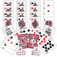 ALABAMA CRIMSON TIDE 2-PACK CARD AND DICE SET