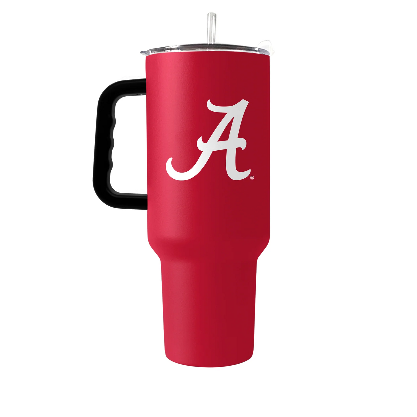 ALABAMA CRIMSON TIDE 40OZ. FLIPSIDE TRAVEL TUMBLER WITH HANDLE