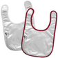 ALABAMA CRIMSON TIDE BABY BIBS - 2 PACK - RED/WHITE