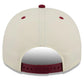 ALABAMA CRIMSON TIDE MARCH MADNESS 9FIFTY A-FRAME SNAPBACK HAT - CHROME WHITE/RED