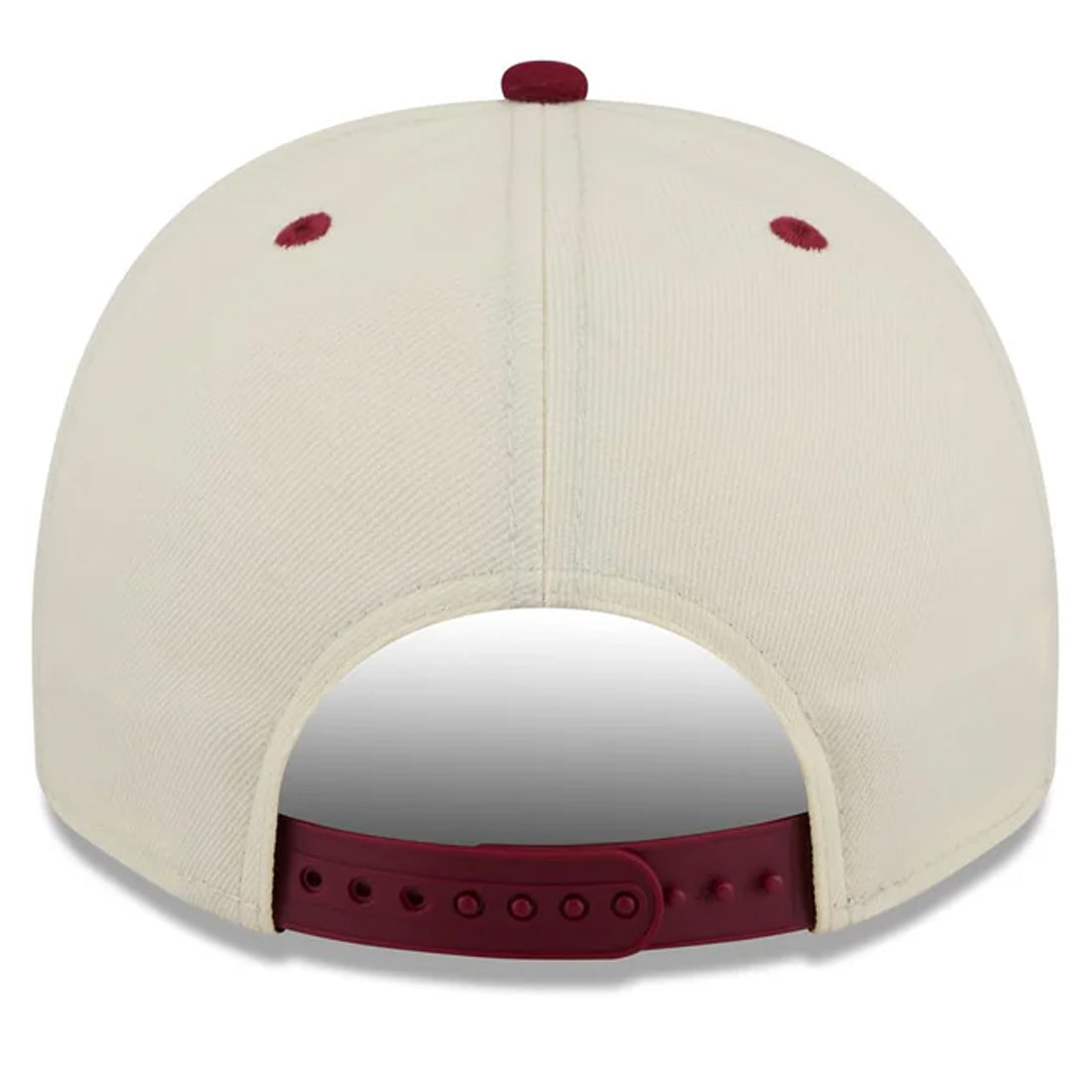 ALABAMA CRIMSON TIDE MARCH MADNESS 9FIFTY A-FRAME SNAPBACK HAT - CHROME WHITE/RED