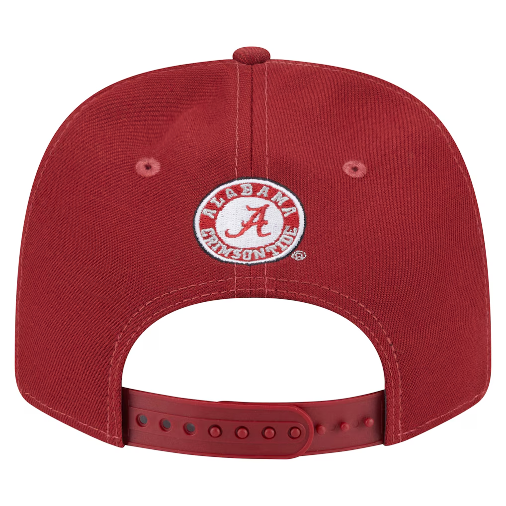 ALABAMA CRIMSON TIDE TEAM COLLECTIVE 9SEVENTY STRETCH-SNAP ADJUSTABLE HAT - RED