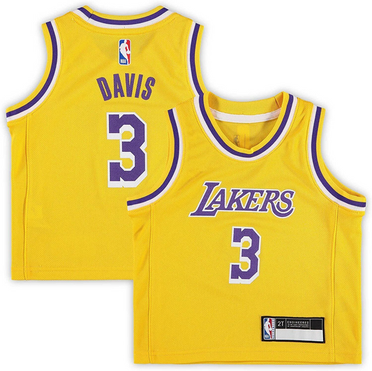 ANTHONY DAVIS LOS ANGELES LAKERS TODDLER REPLICA JERSEY