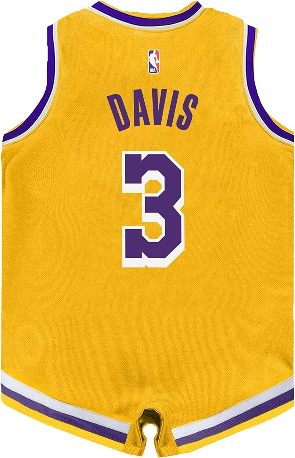 ANTHONY DAVIS LOS ANGELES LAKERS INFANT REPLICA BODYSUIT