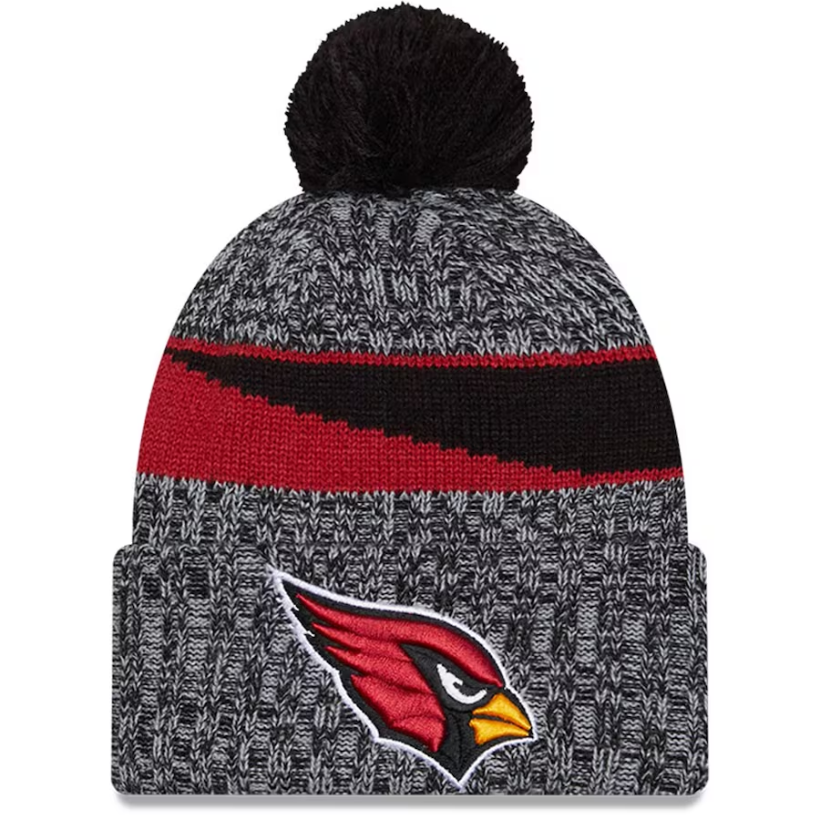 ARIZONA CARDINALS 2023 NFL SIDELINE CUFFED KNIT WITH POM