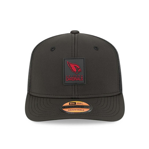 ARIZONA CARDINALS 2025 NFL SIDELINE 9SEVENTY STRETCH-SNAP ADJUSTABLE HAT - BLACK
