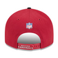 ARIZONA CARDINALS 2026 NFL DRAFT 9FIFTY SNAPBACK HAT - RED/BLACK