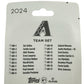 ARIZONA DIAMONDBACKS 2024 TOPPS TEAM SET