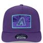 ARIZONA DIAMONDBACKS 2025 MLB CITY CONNECT ALTERNATE A-FRAME 9FIFTY SNAPBACK HAT - PURPLE