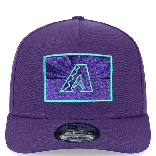 ARIZONA DIAMONDBACKS 2025 MLB CITY CONNECT ALTERNATE A-FRAME 9FIFTY SNAPBACK HAT - PURPLE