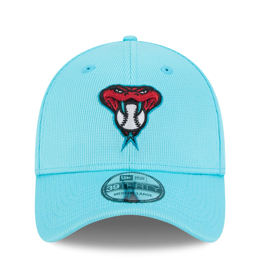 ARIZONA DIAMONDBACKS 2025 MLB SPRING TRAINING SIDE PATCHLESS 39THIRTY FLEX FIT HAT