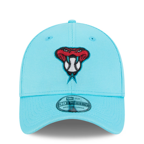 ARIZONA DIAMONDBACKS 2025 MLB SPRING TRAINING SIDE PATCHLESS 39THIRTY FLEX FIT HAT