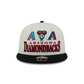 ARIZONA DIAMONDBACKS ARCHIVE 9FIFTY SNAPBACK HAT - CHROME WHITE