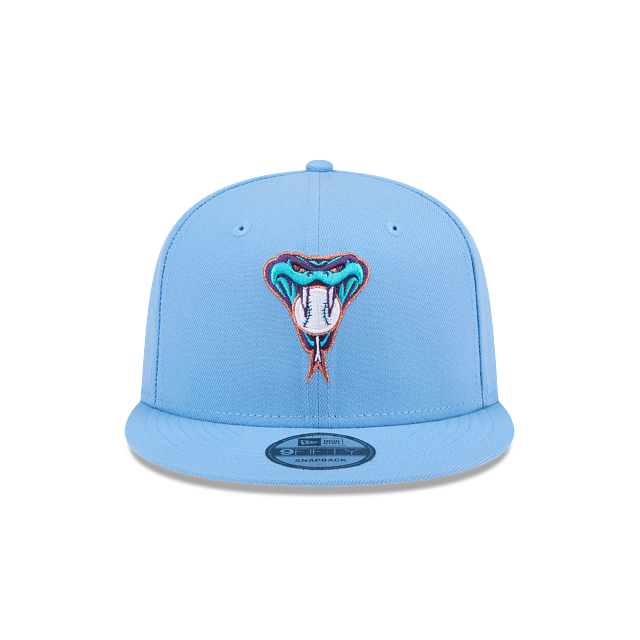 ARIZONA DIAMONDBACKS EVERGREEN BASIC 9FIFTY SNAPBACK HAT - SKY