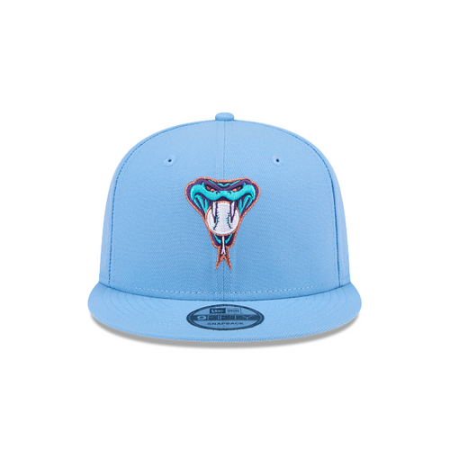 ARIZONA DIAMONDBACKS EVERGREEN BASIC 9FIFTY SNAPBACK HAT - SKY